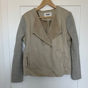 BB Dakota Two-Tone Teddy Jacket